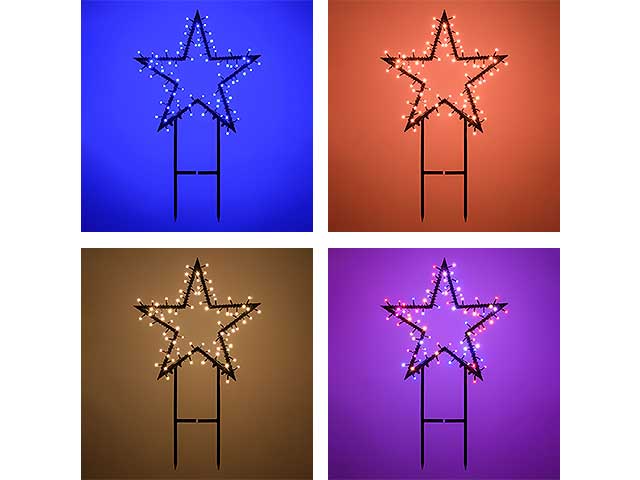 Wonder stella 80led d55cm bianco caldo / multicolor 68360 $