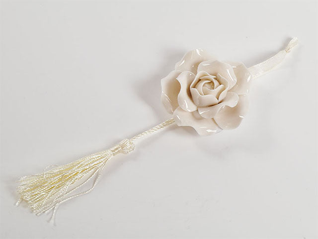 app.rosa c/calamtia bianco 7cm 50129