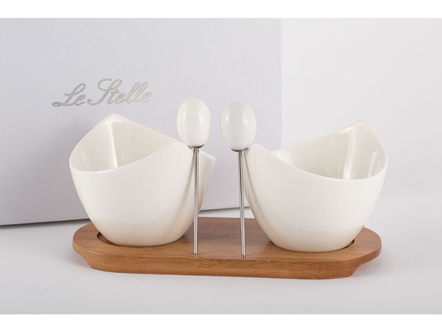 coppetta porcellana 2pz 19x8x7cm51364