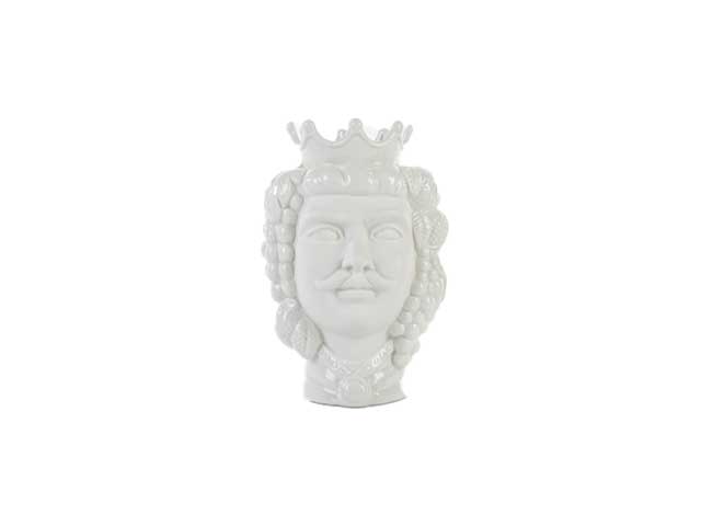 Vaso testa di moro 13x15xh.22cm 52068