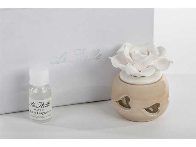 prof. dec.cuori beige 7x7xh.8cm  52123