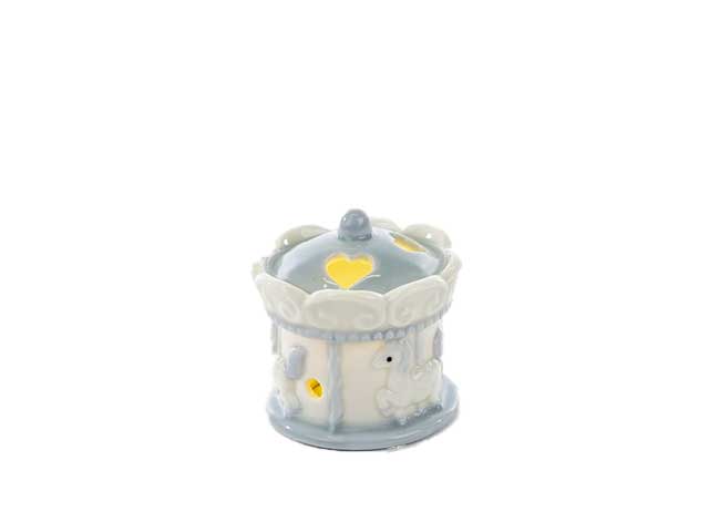 giostrina led celeste 6xh.6,5cm 52343