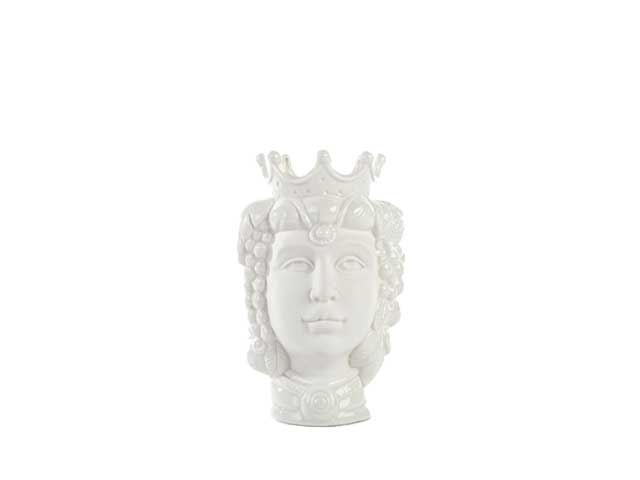 vaso testa di moro donna 13x15x22 52372