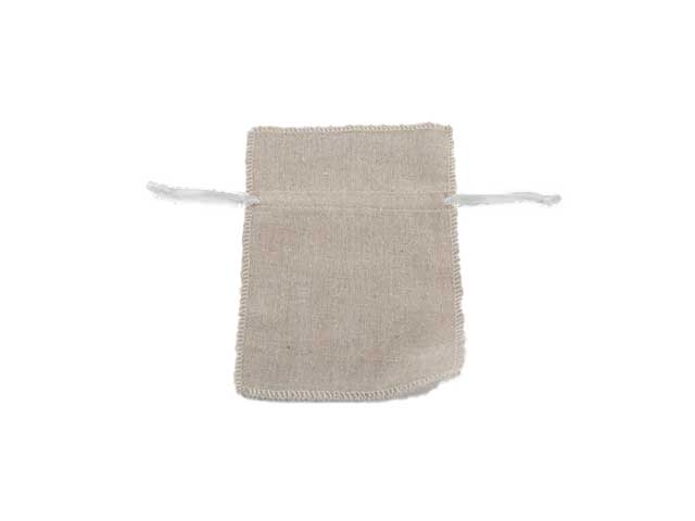 sacchetto juta panna 10x14cm 52490