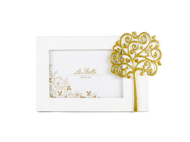 linea albero portafoto 25x16cm oro 52744