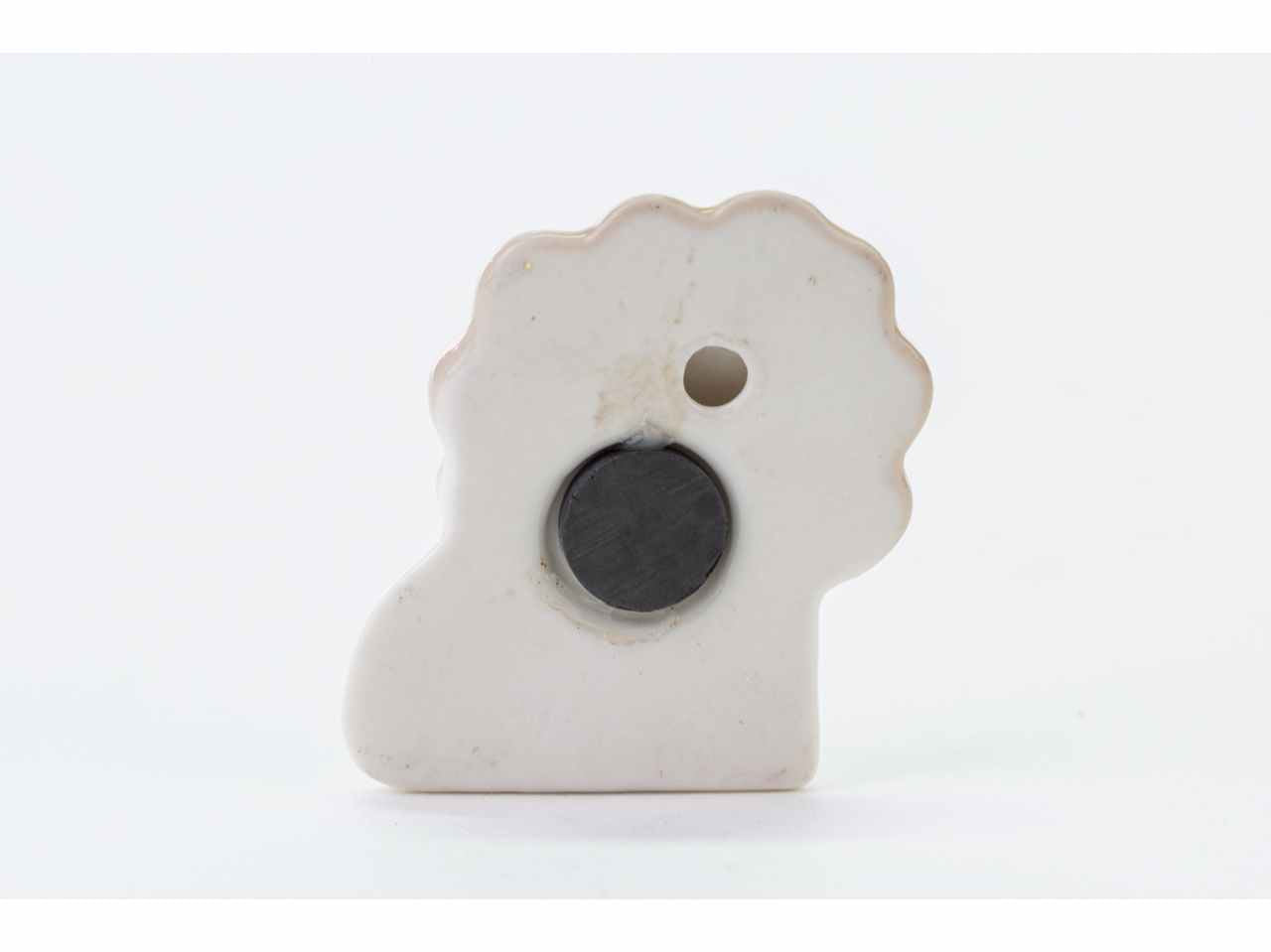 Calamita leone porcellana 5x5,5cm 54163