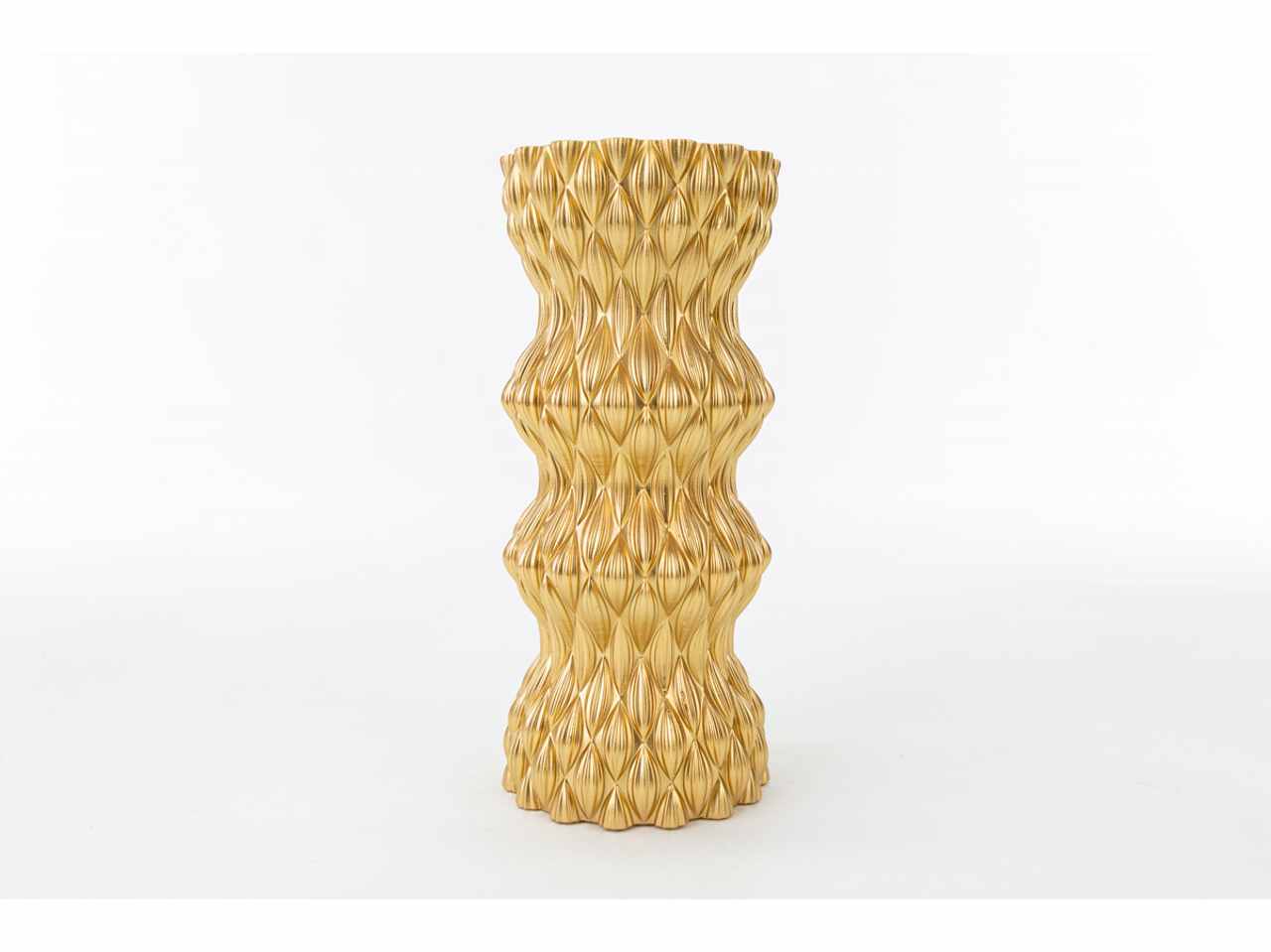 Vaso resina oro 12xh.27 cm 54184