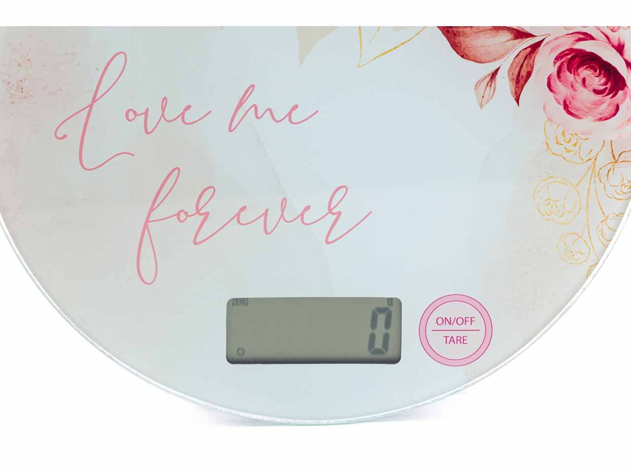 Bilancia elettronica cherry noble peso max 5 kg con astuccio d.19 cm