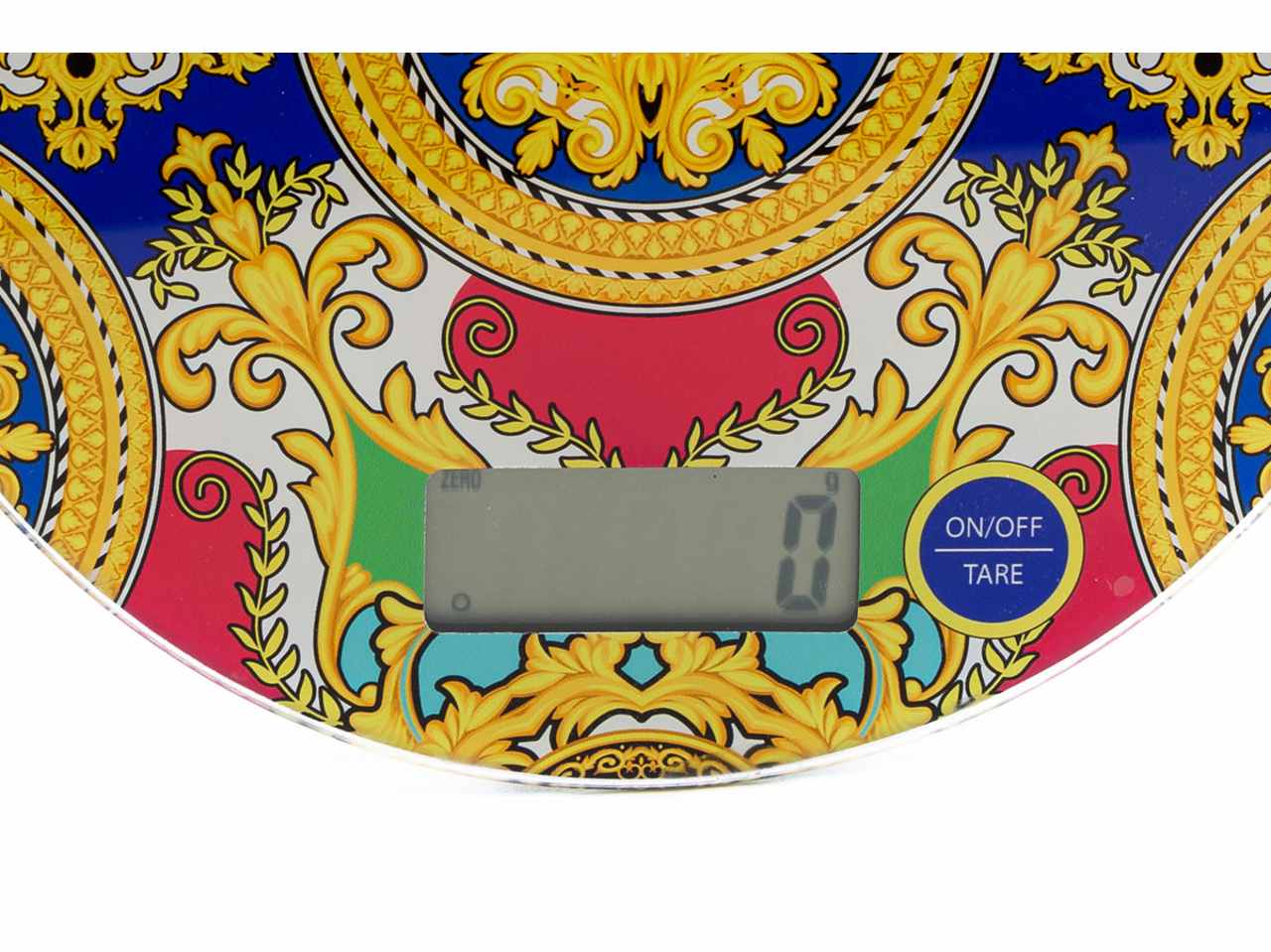 Bilancia elettronica royal carousel peso max 5 kg con astuccio d.19 cm