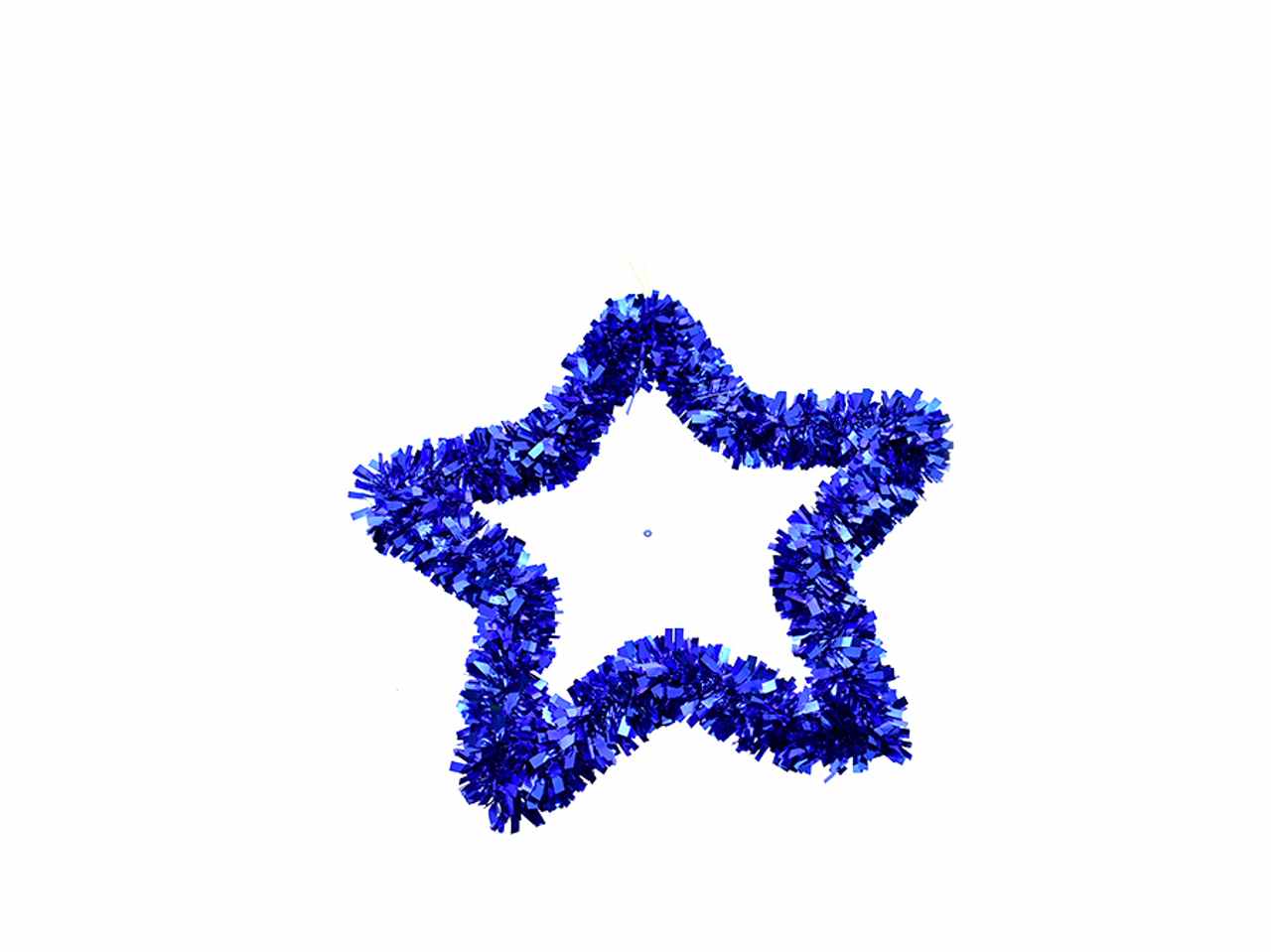 Dietroporta stella d.35cm blu