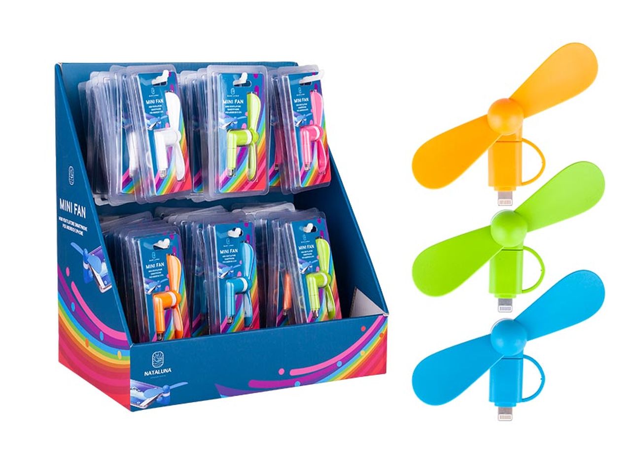 mini ventilatore smartphone iphone e android