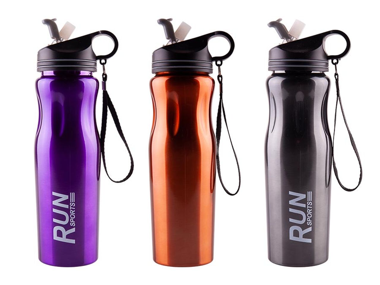 borraccia termica in acciaio inox 800ml in 3 assortimenti