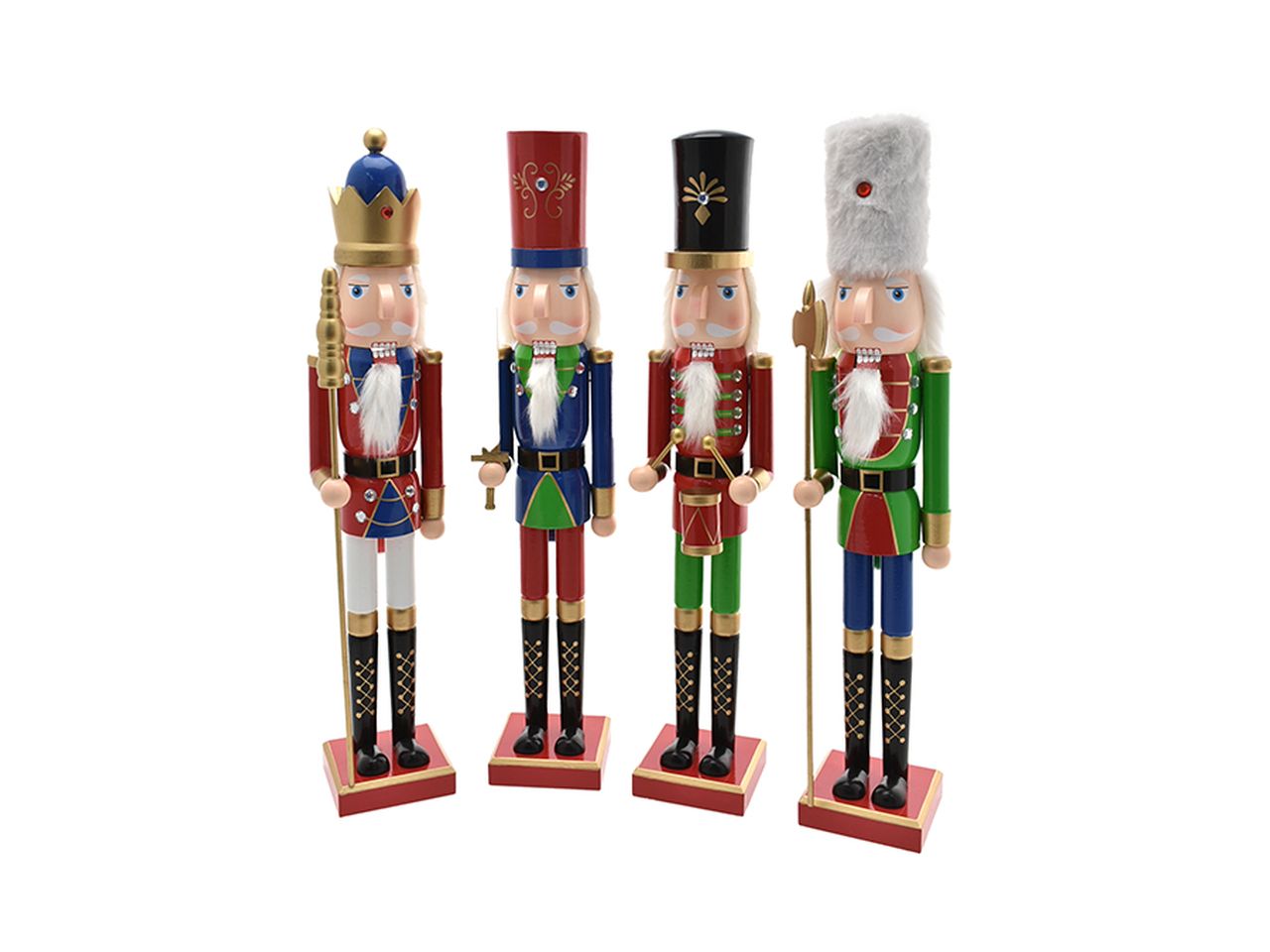 Schiaccianoci misura 66cm in 4 assortimenti