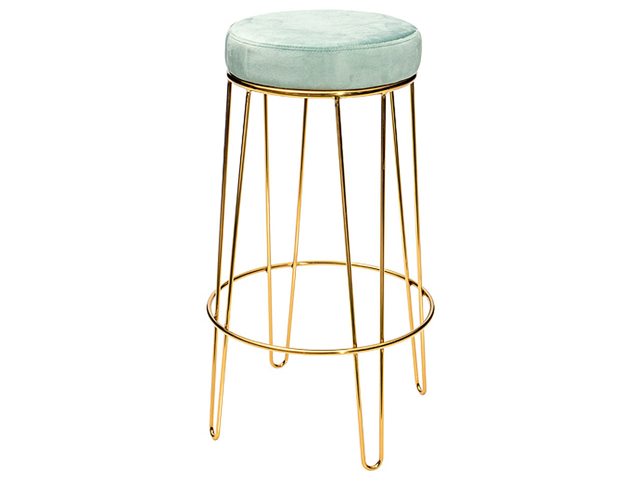 Sgabello bar 40x41x71cm tiffany 6166113