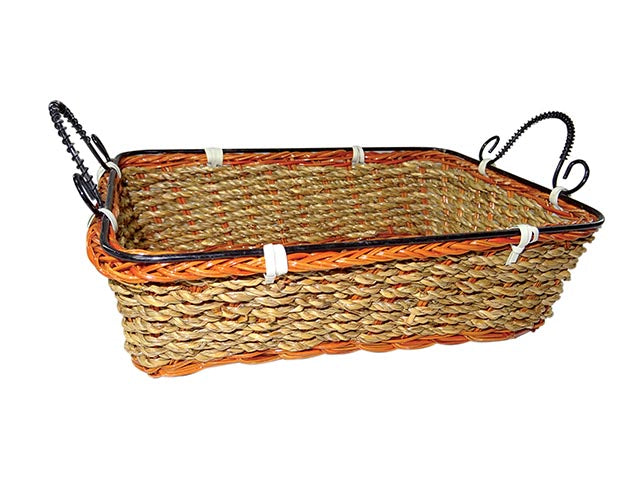 Cesta in metallo 22x18x7cm06570