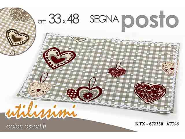 L.cuore s.posto 33x48cm 672330
