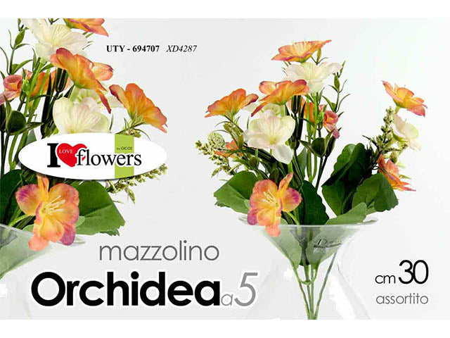 Mazzo orchidee 30cm 694707