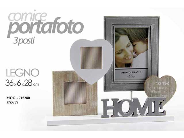 Linea mog portafoto 4p 38x6x28cm 715280