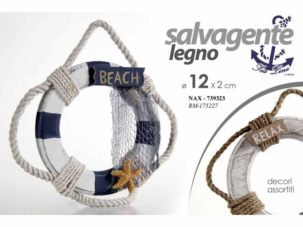 Salvagente 12x12x2cm 739323