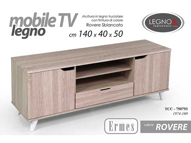 linea ares rovere portatv 140x40x50cm 750793