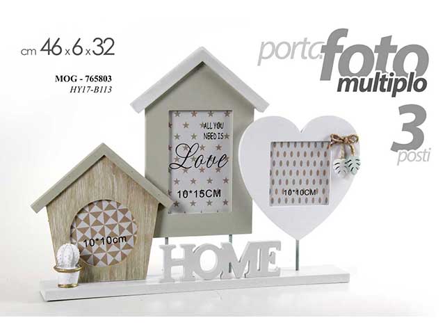 linea mog portafoto 3p 46x6x32cm 765803