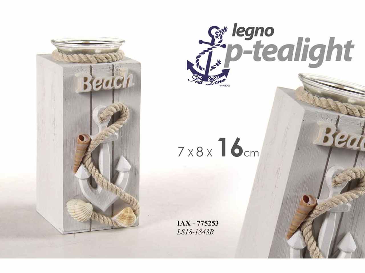 Portatealight 7x8x16cm 775253