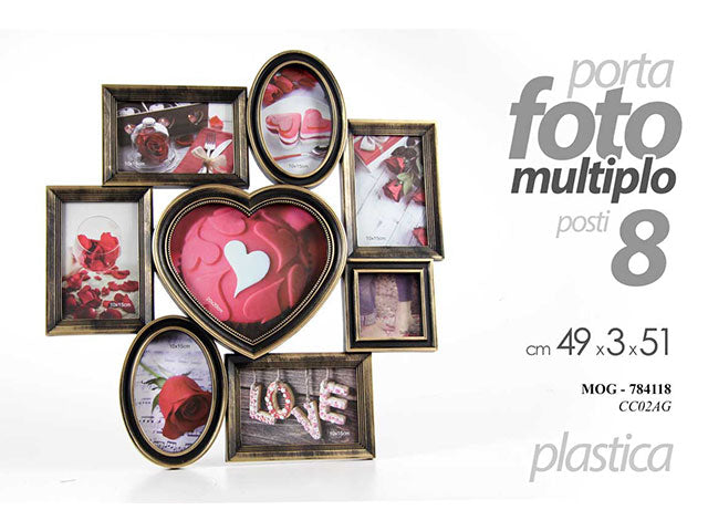 Linea mog portafoto 8p 49x50,5x3cm 784118