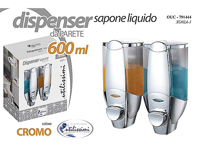 Dispenser sapone 600ml da muro 791444