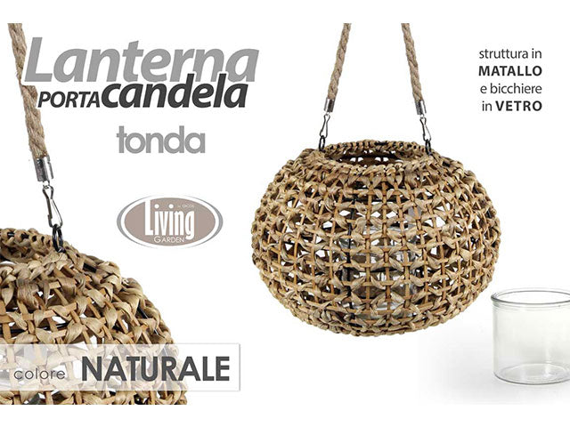 Linea intreccio lanterna 32x21cm 797217