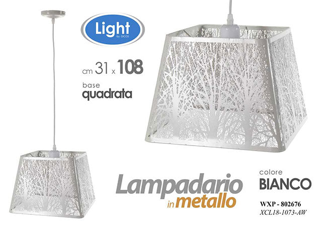 Linea wxp lampadario bianco 802676