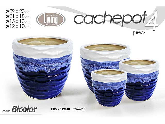 Cachepot 4 pezzi 819148