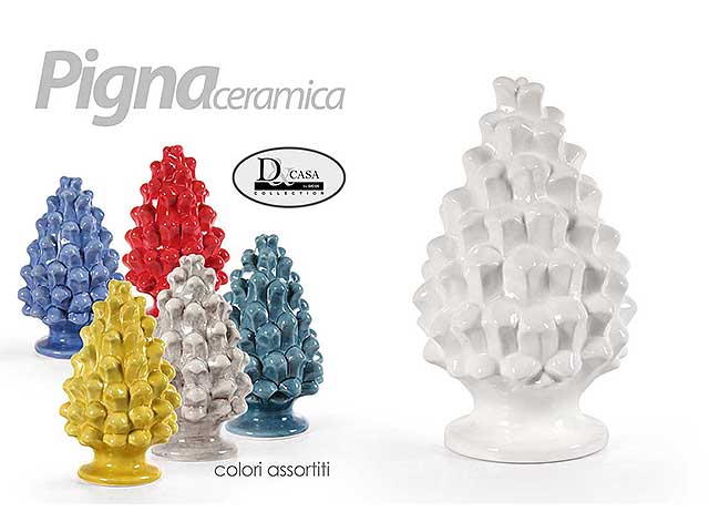 pigna ceramica 11x11x17cm 820168