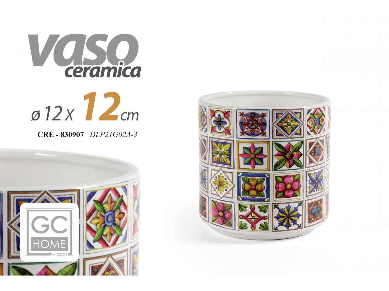 Vaso 12x12cm 830907