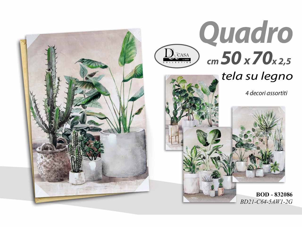 Quadro 50x70x2,5cm832086