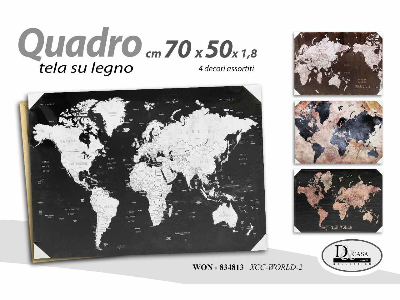 Quadro 50x70x1,8cm834813