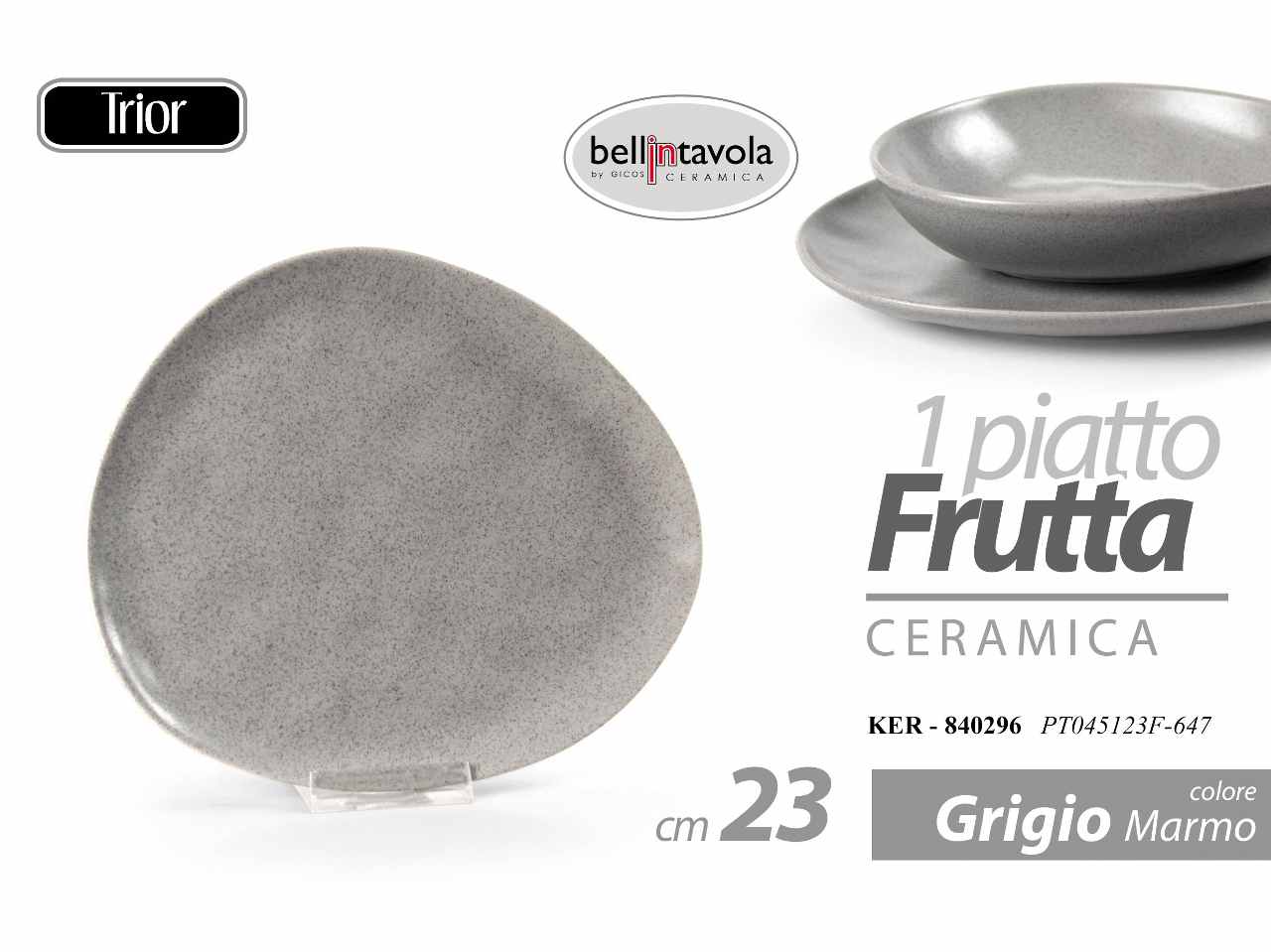 Piatto frutta 23cm 840296