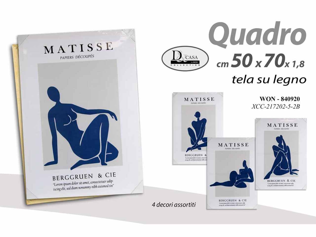 Quadro 50x70x1,8cm840920