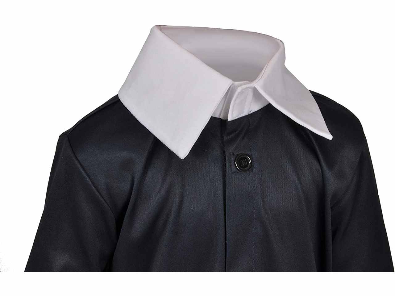 Costume di carnevale mercoledi' addams family misura 5-7 anni