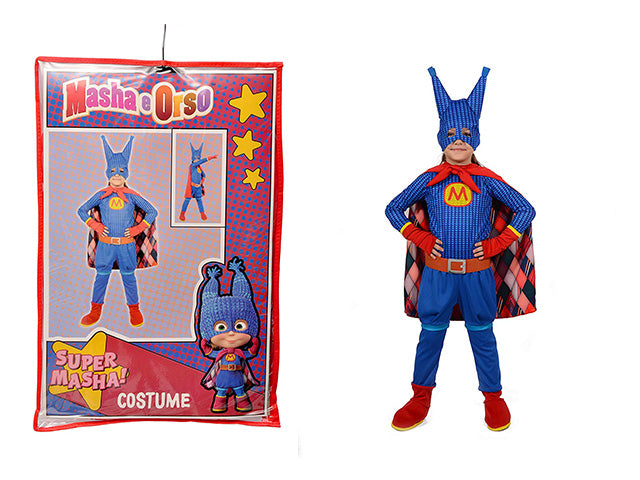 Costume masha e l'orso tg4-6 anni 11160.4-6