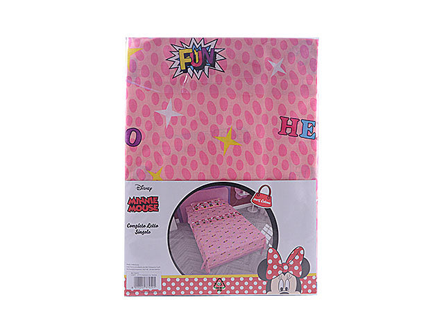 Minnie completo letto singolo cotone 30-012