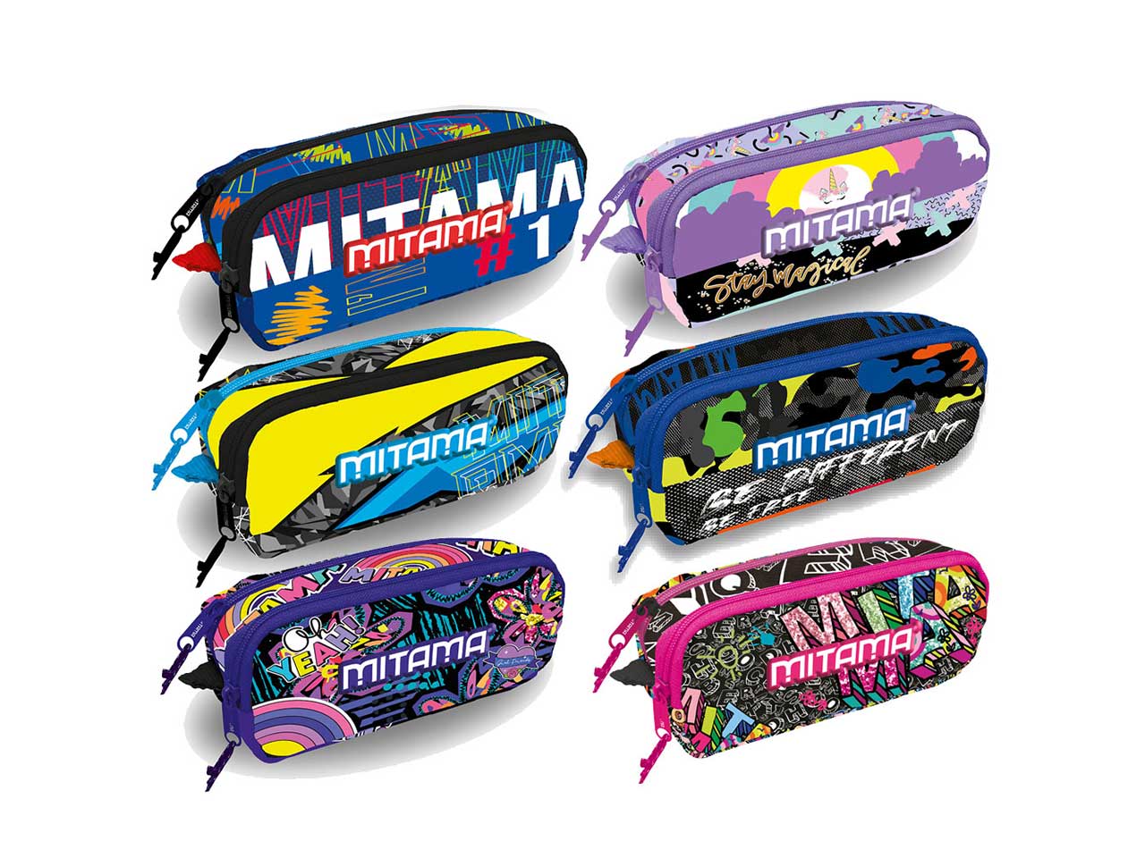 Astuccio 2 zip boy/girl