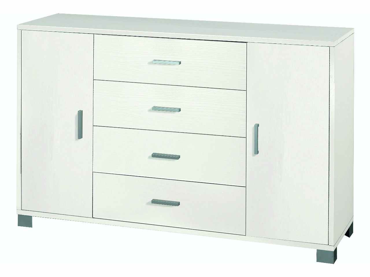 Mobile 86x136x41cm bianco a775bfbfk