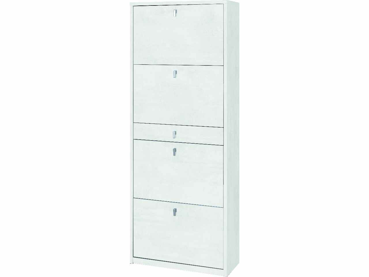 Scarpiera 164x63x29cmbianco ask569ososk