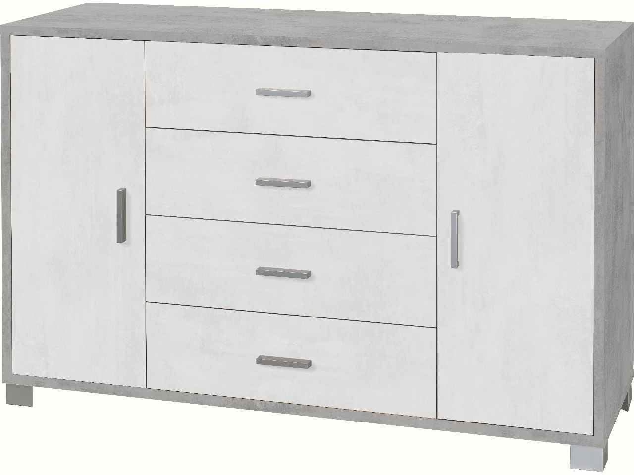 Mobile 86x136x41cm cemento a775ceosk
