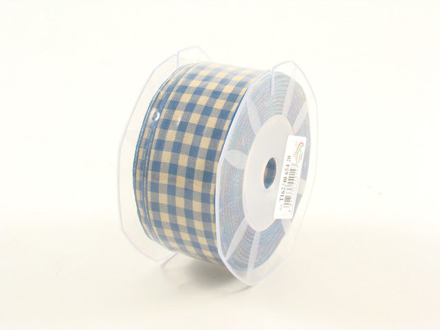 nastro quadretti 40mmx20mt blu t162/40