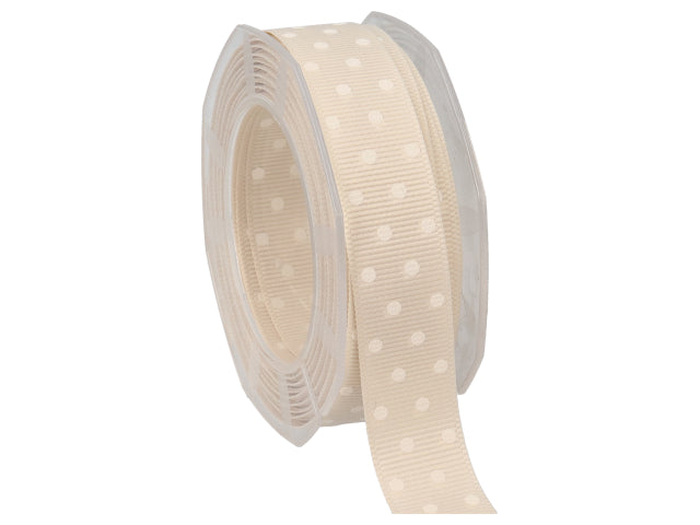 Gros grain 20serigr.2lati 10mtbeige z1220/s2 912/35