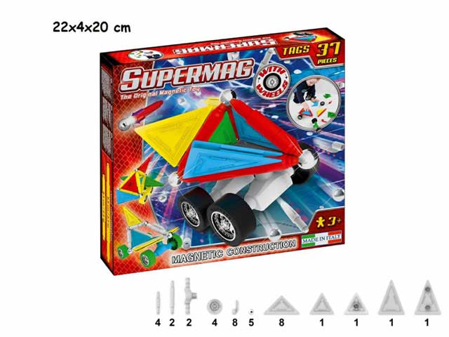 Supermag tags wheels 37pz pw0180