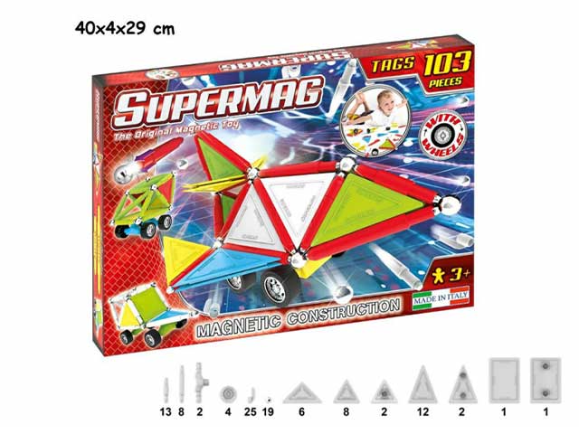 Supermag tags wheels 103pz pw0184
