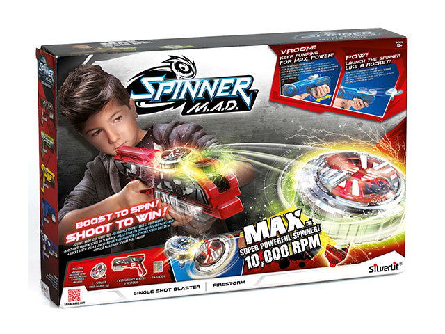 spinner mad single shot blast 15x9x3cm