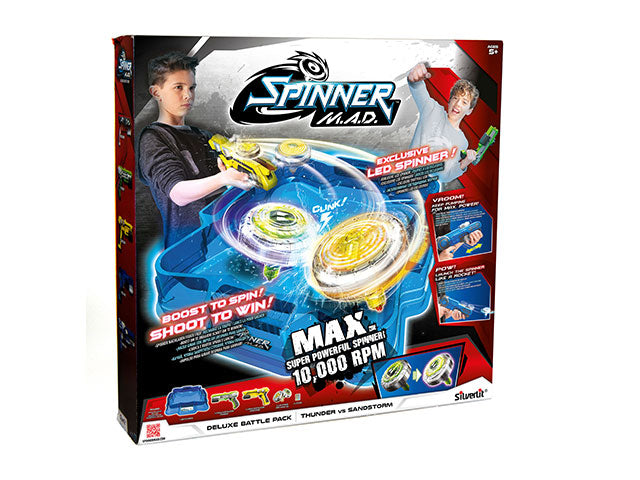 spinner mad deluxe battle pack 22x22x4cm